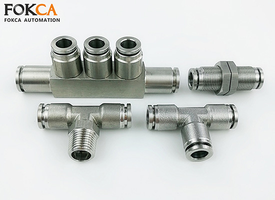 Conexiones de acero inoxidable 316, SS304, SUS316