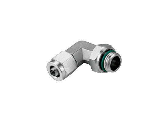 RPL-G-S Rápido Rosca 90° Codo Rotativo con O-Ring