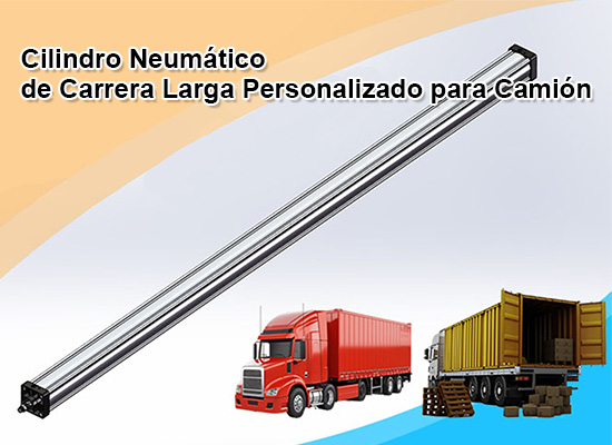 Cilindro Neumático de Carrera Larga Personalizado para Camión